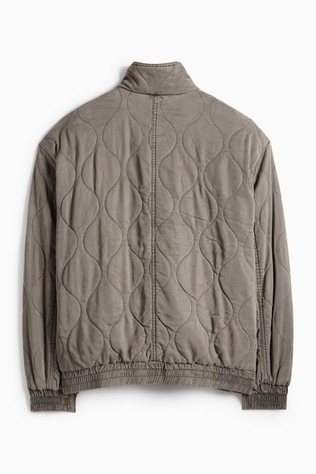 Donna - Giacca trapuntata - kaki