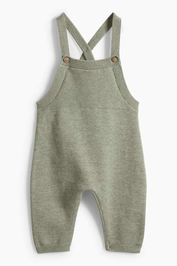 Baby: jongens - Newborn outfit - groen