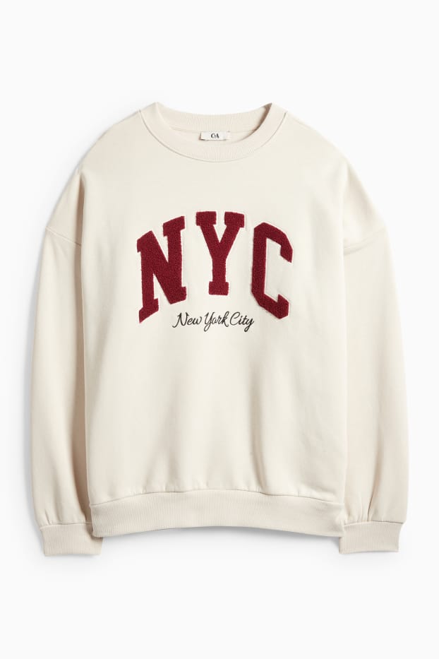 Dámské - Mikina - světle béžová