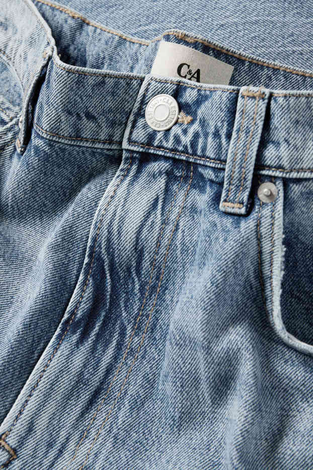 Pánské - Baggy jeans - džíny - světle modré