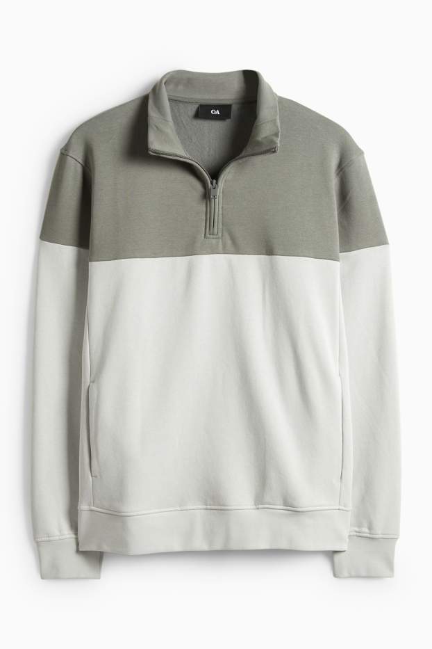 Pánské - Mikina - zelená