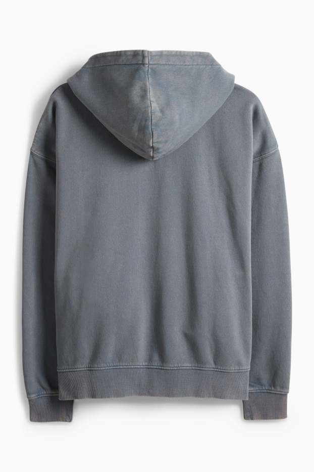 Men - Zip-through hoodie - blue