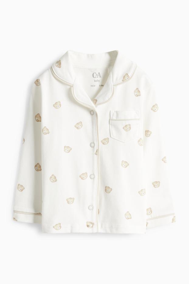 Miminka - chlapci - Pyžamo pro miminka - bílá