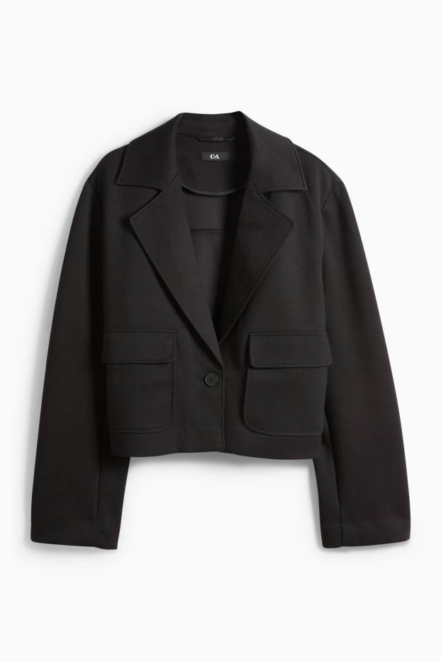 Dámské - Oversized blejzr - černá