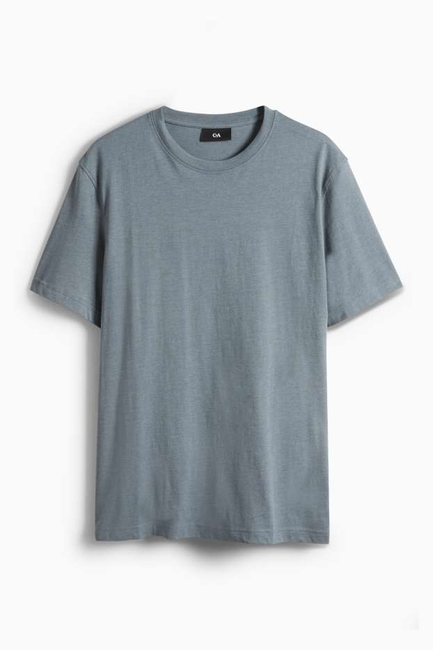 Herren - T-Shirt - Regular Fit - dunkelgrau