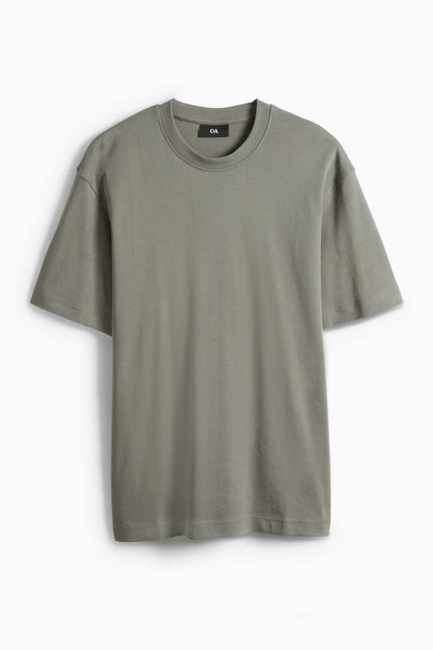 Herren - T-Shirt - Relaxed Fit - grün
