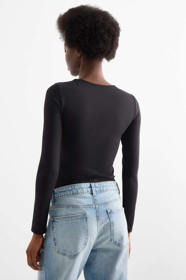 Dames - Body - zwart