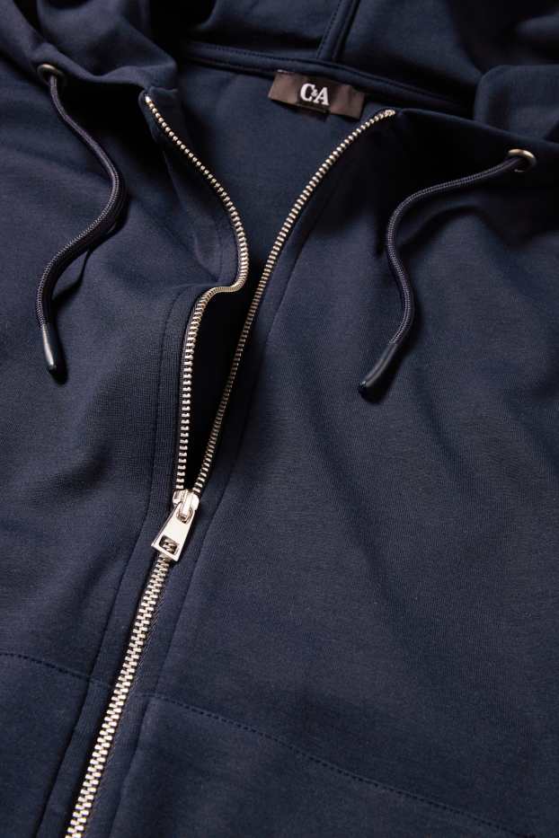 Women - Zip-through hoodie - dark blue