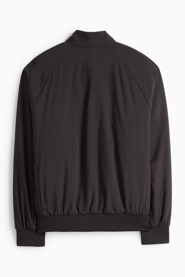 Heren - Gewatteerde jas - waterafstotend - zwart