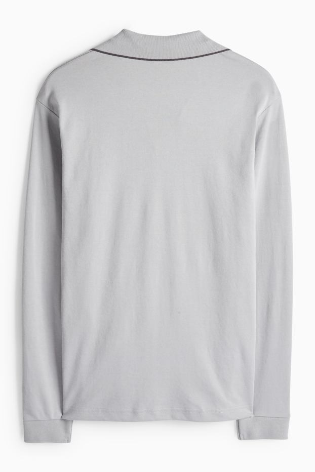 Pánské - Polokošile - šedá