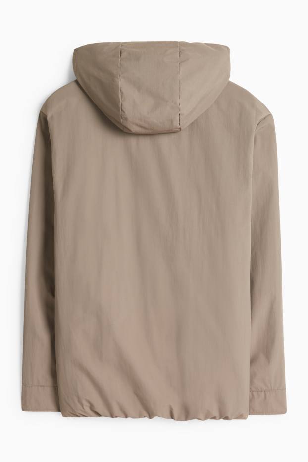 Pánské - Funkční bunda - světle hnědá