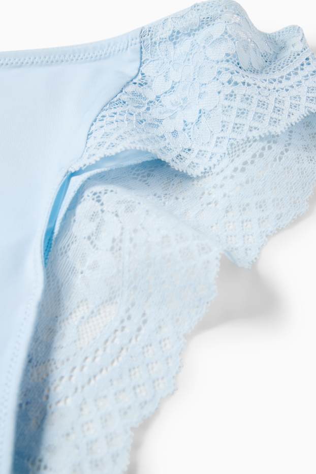 Dámské - Kalhotky - světle modrá