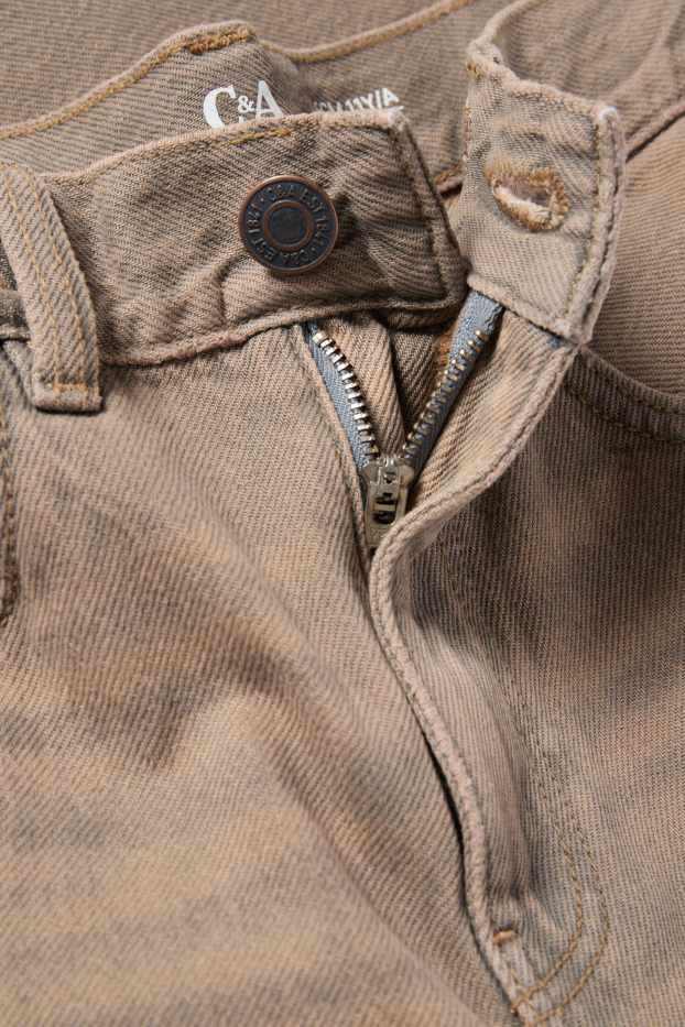 Children Boys - Loose jeans - denim-brown