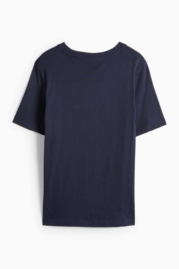 Femmes - T-shirt - regular fit - bleu foncé