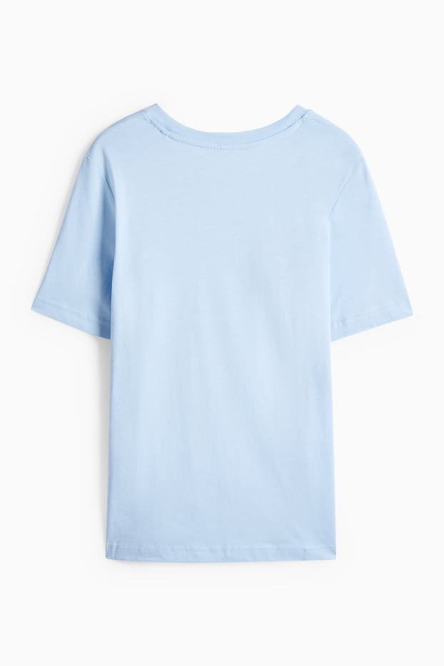 Femmes - T-shirt - regular fit - bleu clair