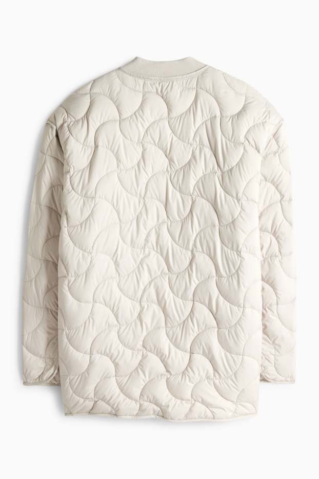 Damen - Steppjacke - cremeweiss