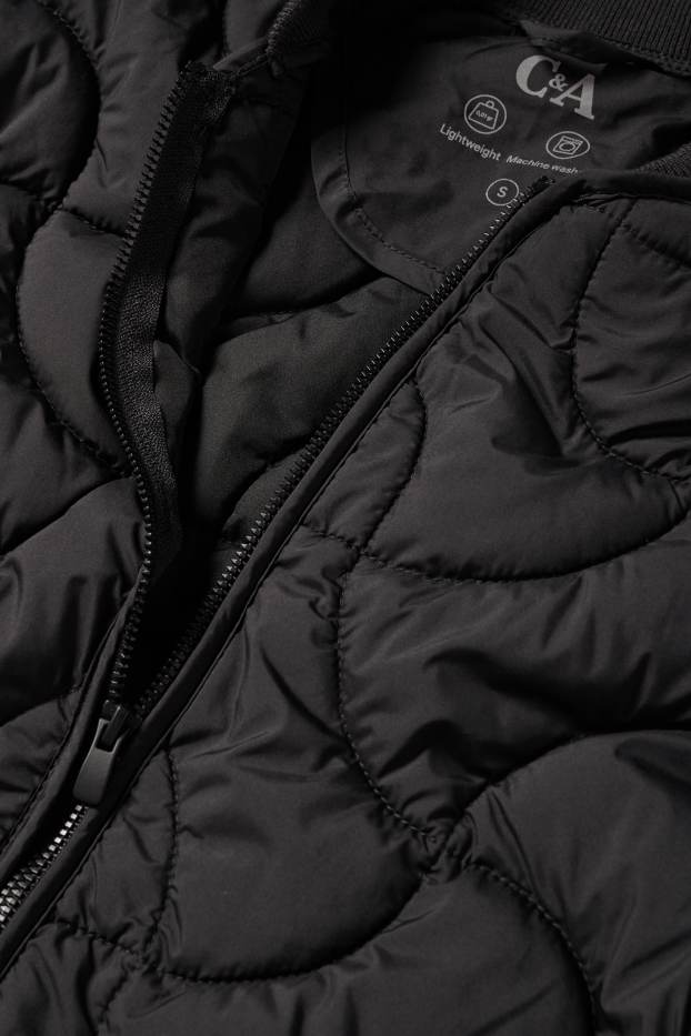 Damen - Steppjacke - schwarz