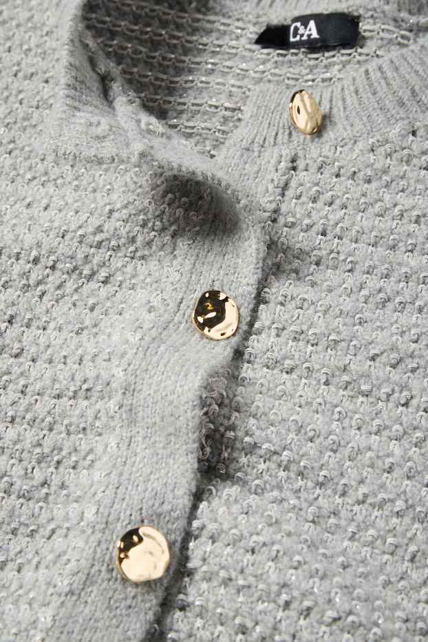 Women - Cardigan - gray