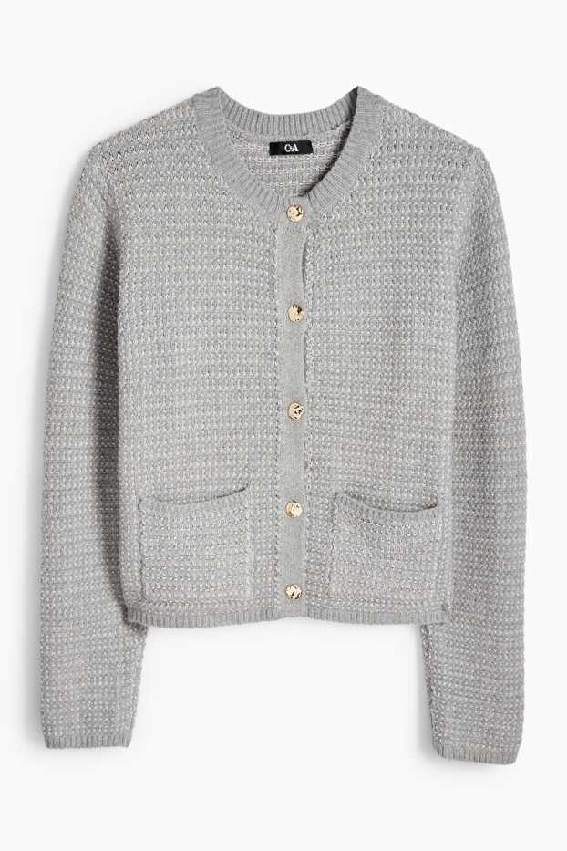 Women - Cardigan - gray