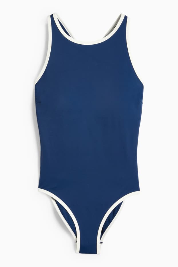 Femei - Costum de baie - albastru închis