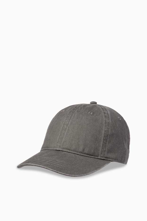 Home - Gorra texana - gris fosc