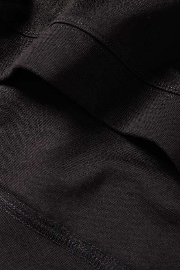 Herren - T-Shirt - Relaxed Fit - schwarz