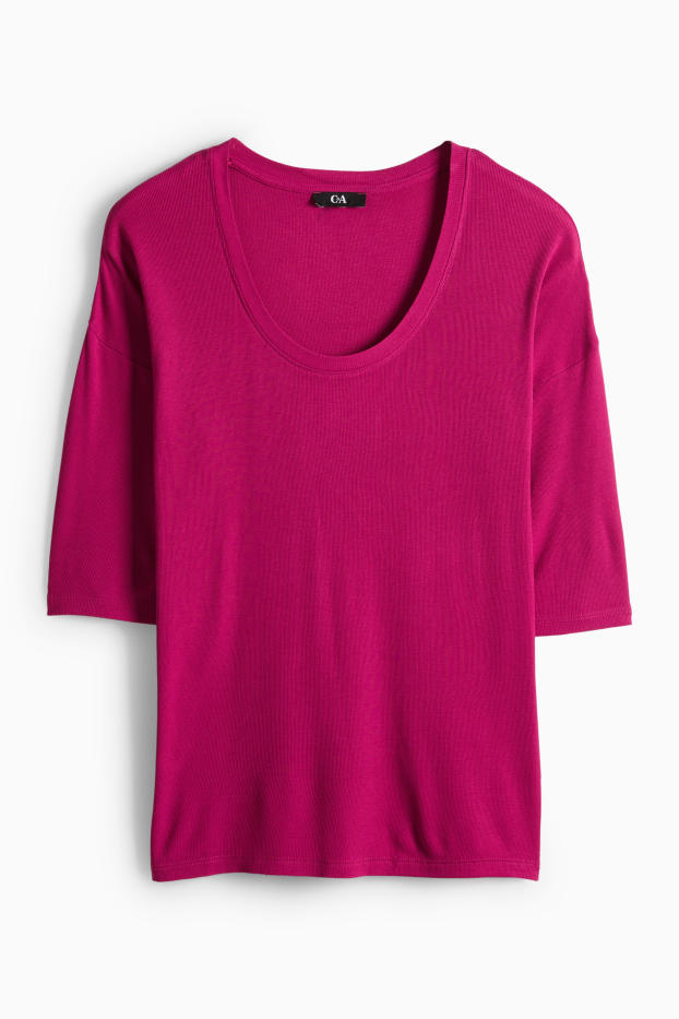 Dámské - Tričko - růžová