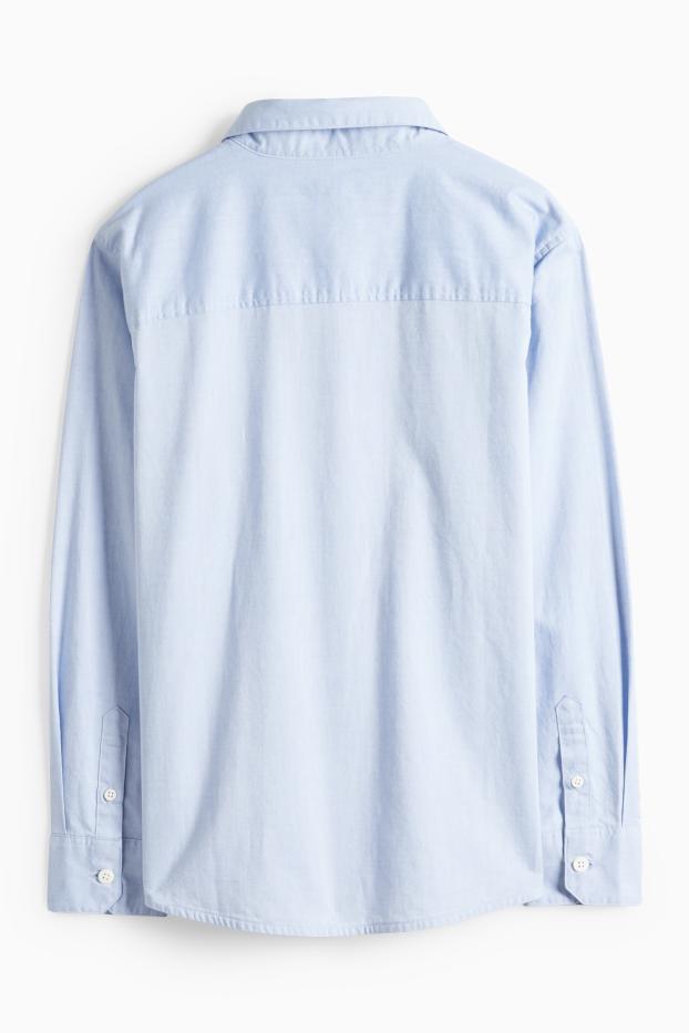 Copii - Băieți - Cămașă - albastru deschis