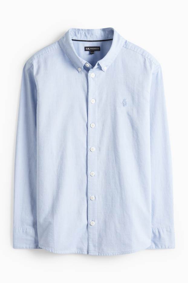 Copii - Băieți - Cămașă - albastru deschis