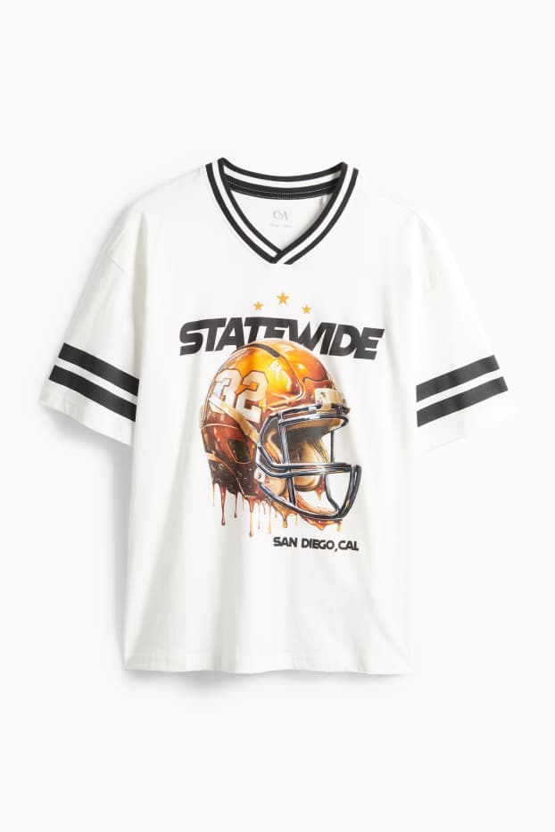 Enfants garçons - T-shirt - blanc crème