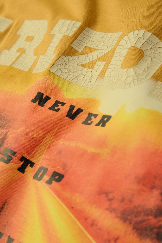 Enfants garçons - T-shirt - orange clair