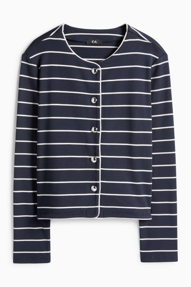 Donna - Felpa - blu scuro