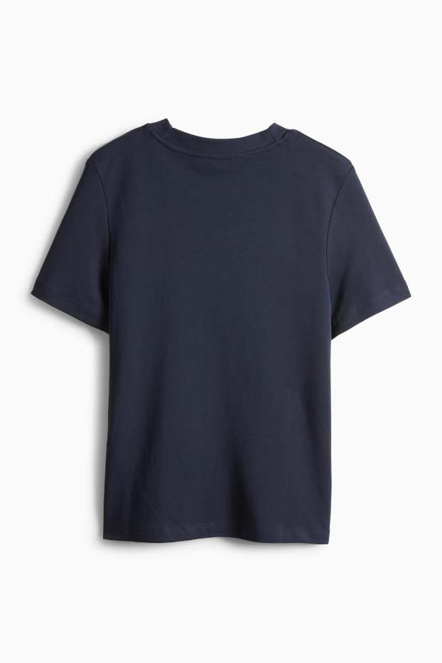 Dámské - Tričko - tmavomodrá