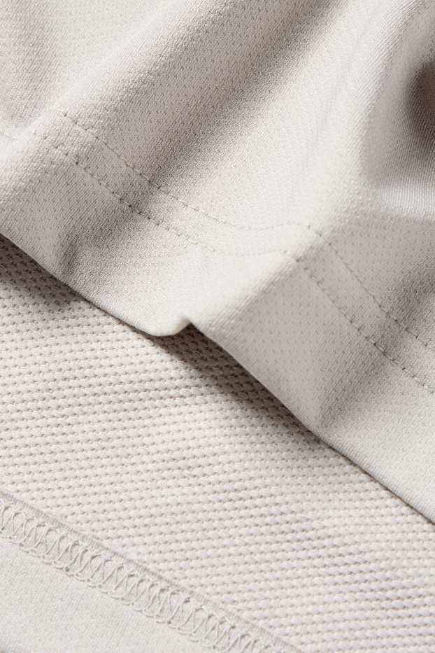 Pánské - Sportovní tričko - regular fit - šedá