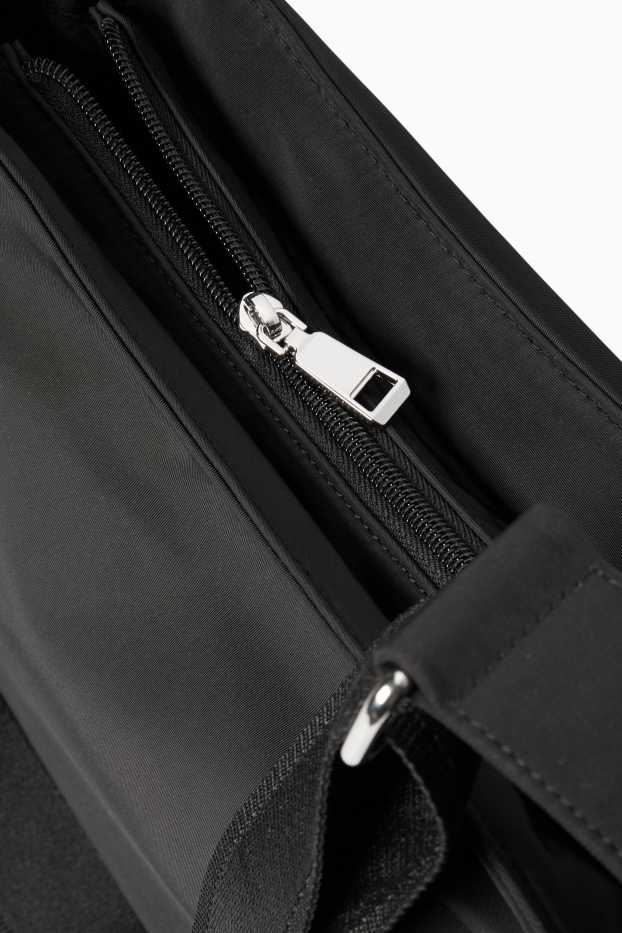 Damen - Schultertasche - schwarz