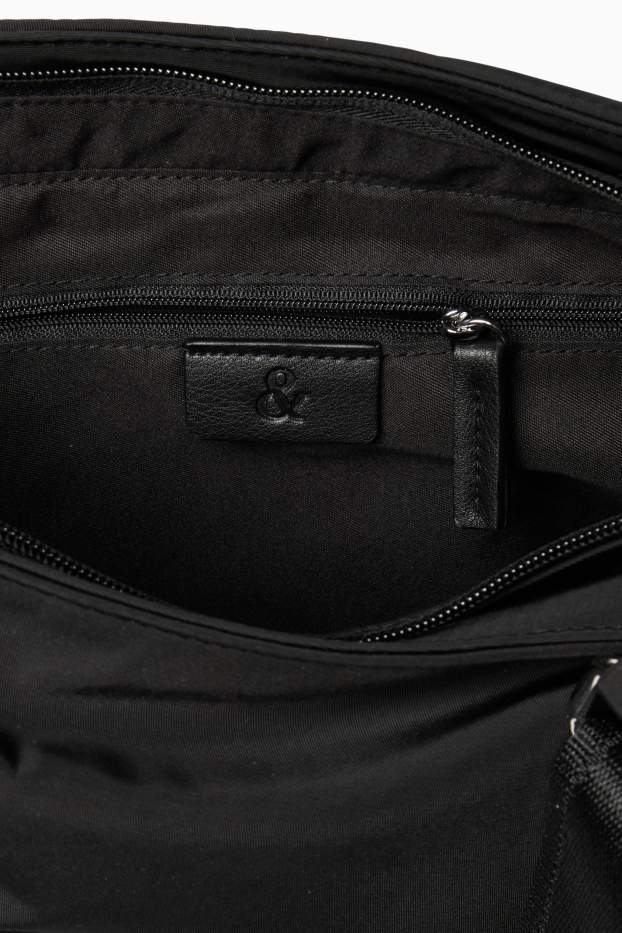 Damen - Schultertasche - schwarz