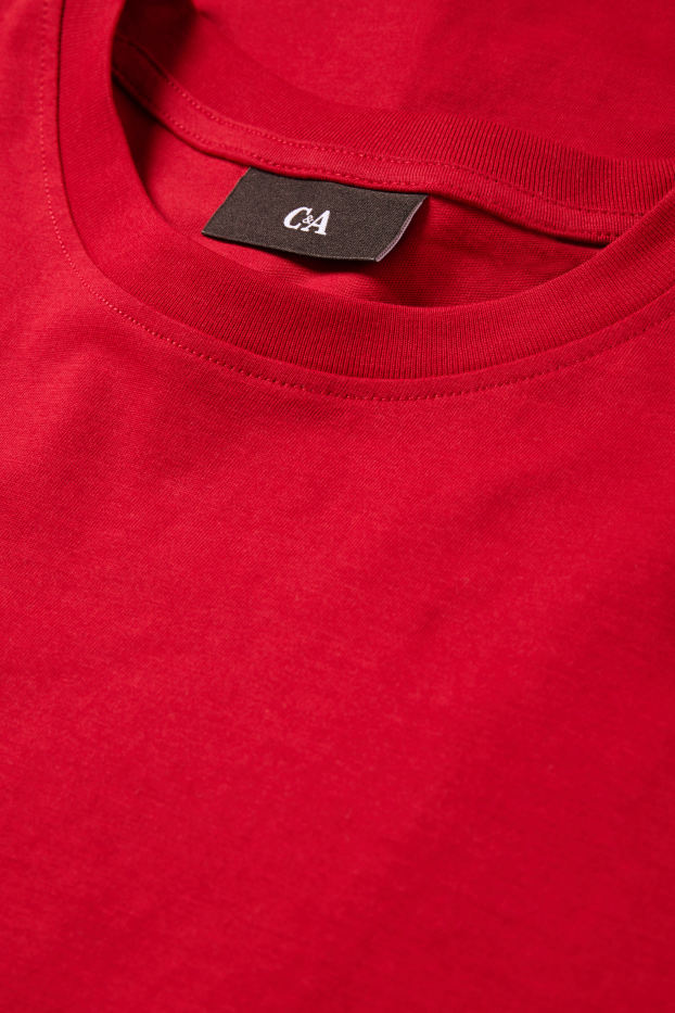 Home - Samarreta de màniga curta - regular fit - vermell