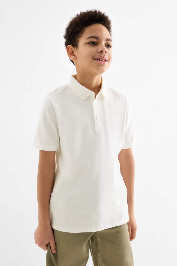 Enfants garçons - Polo - blanc