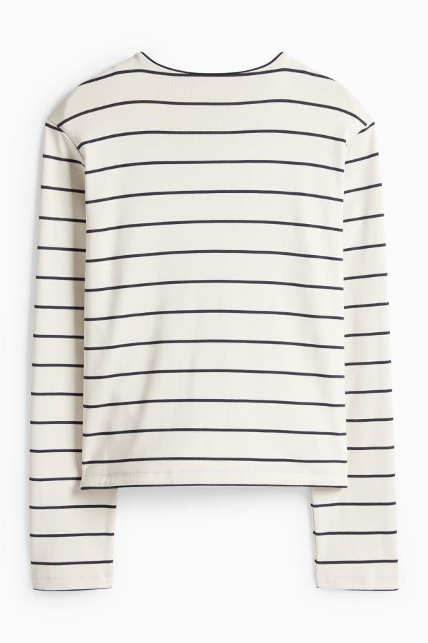 Femmes - Sweat - blanc crème