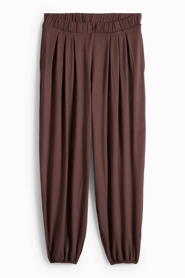 Donna - Pantaloni sportivi - marrone