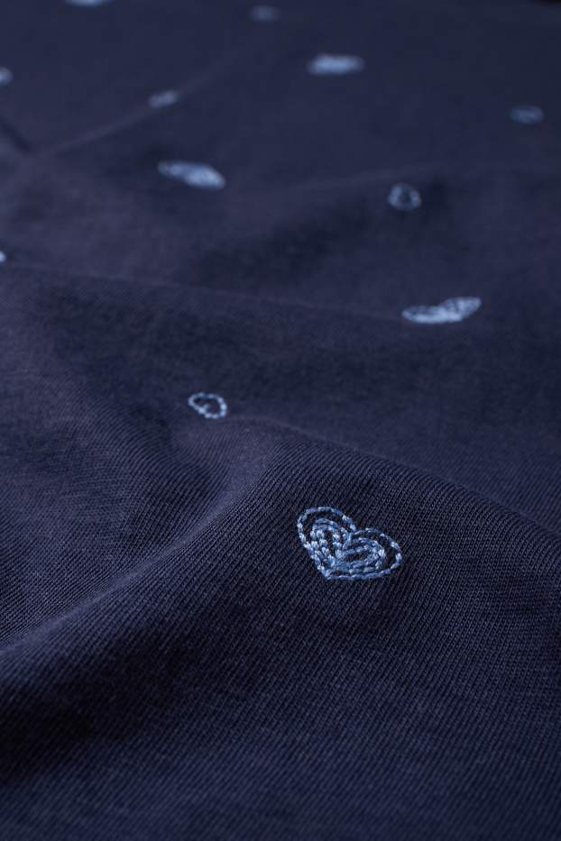 Dámské - Tričko - tmavomodrá