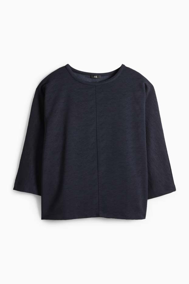 Femmes - T-shirt - bleu foncé