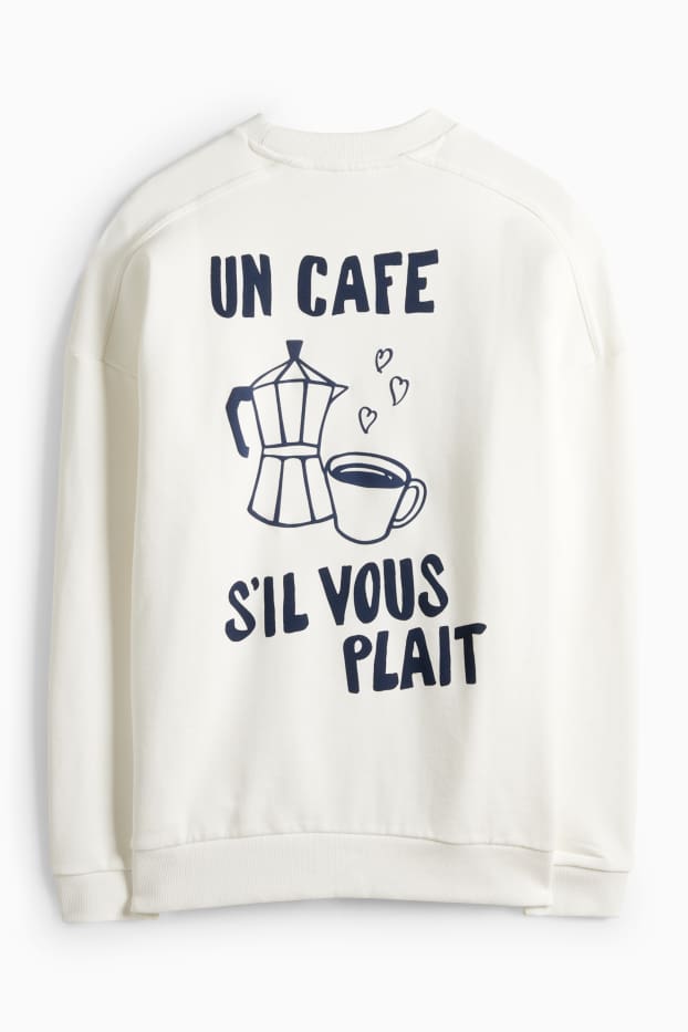 Dámské - Mikina - bílá