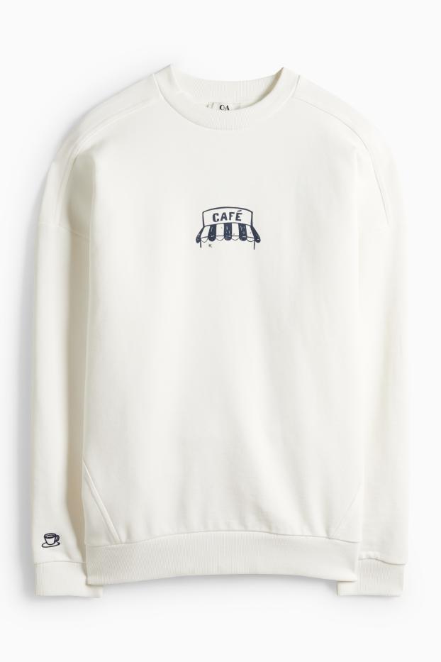 Dámské - Mikina - bílá