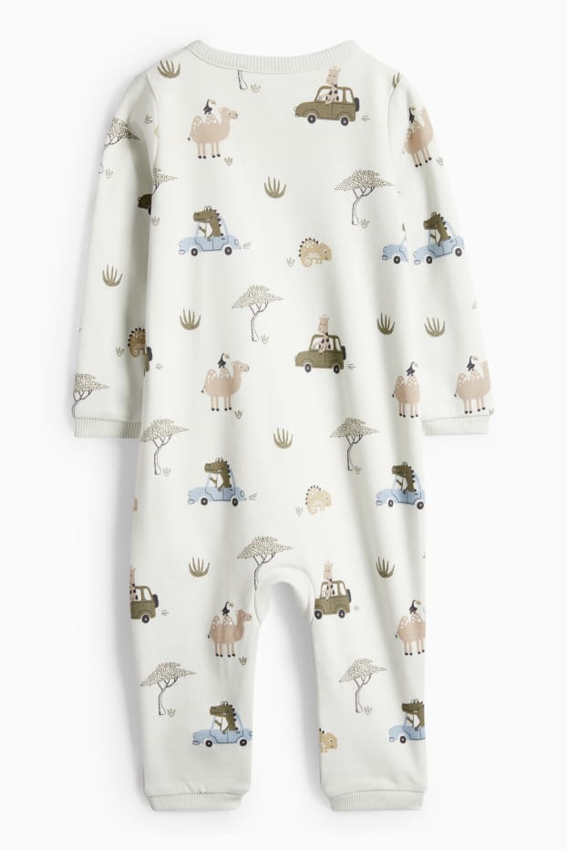 Neonati - Safari - pigiama neonati - verde menta