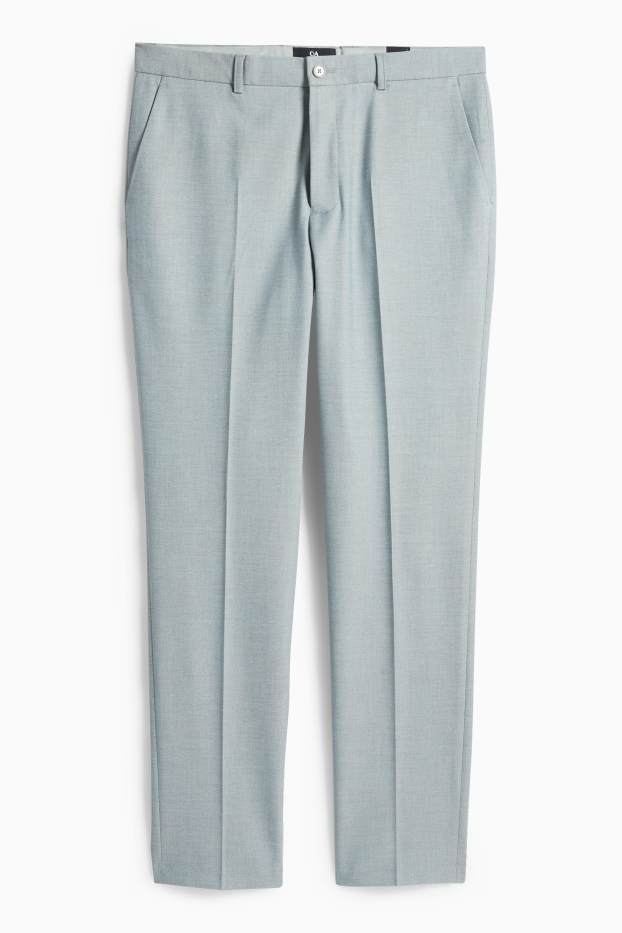 Herren - Baukasten-Hose - Regular Fit - Flex - hellgrün