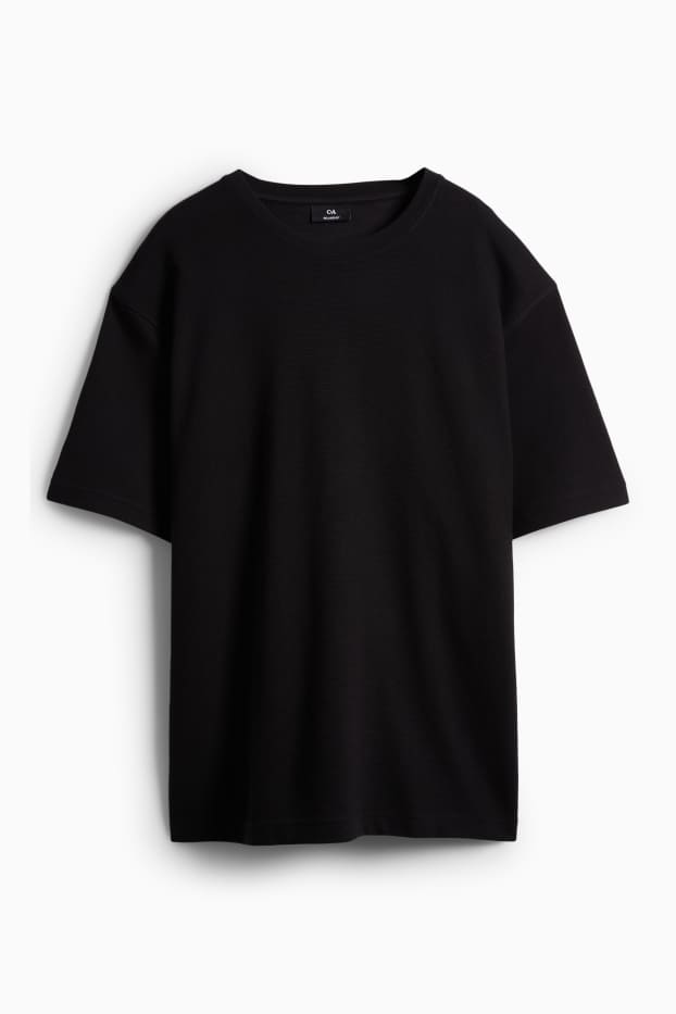 Pánské - Tričko - černá