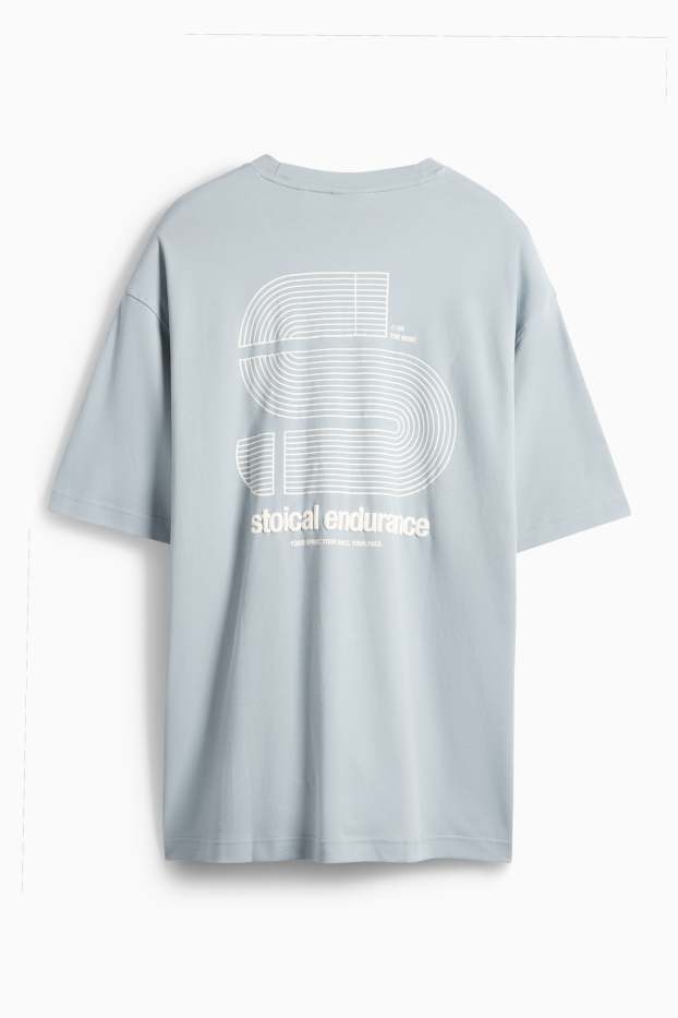 Pánské - Tričko - tyrkysová