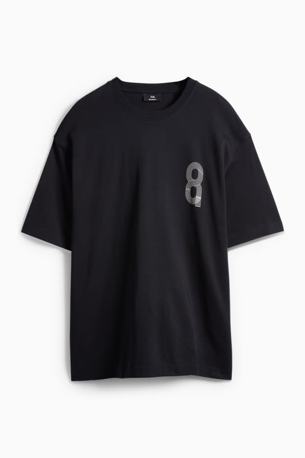 Pánské - Tričko - černá