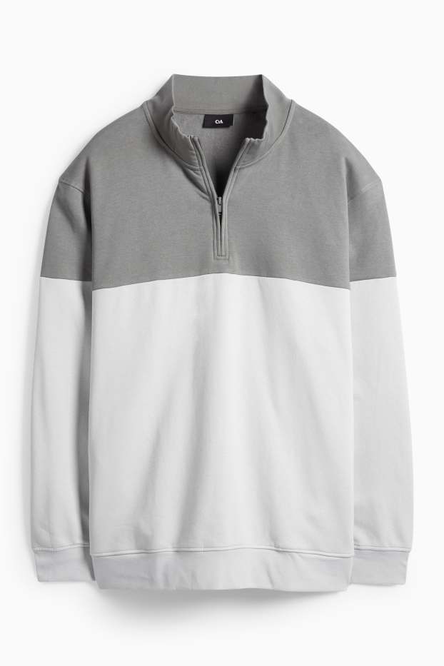 Herren - Sweatshirt - hellgrau